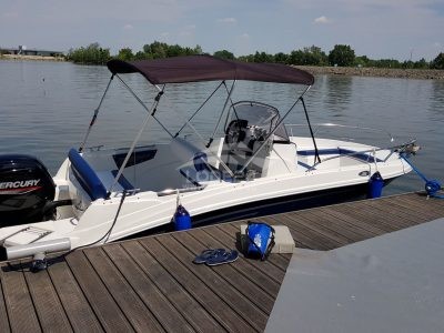Motorový čln + Mercury
