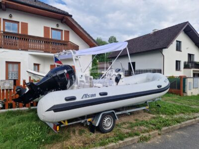 RIB 5,5m ALSON , 90HP, vlek