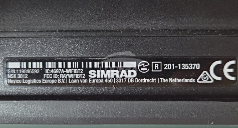 SIMRAD NSX 3012S – 12″ LCD