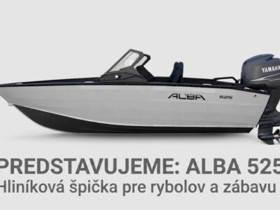 Predstavujeme špičkový hliníkový rybársky čln ALBA 525